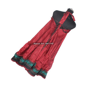 Sari de Seda / Shari, Ropa Tradicional India y Pakistaní para Mujer, Estilo Hippie Bohemio, Cuello en V, Prendas Vintage, Precio al por Mayor, Surtido - Product Image 2