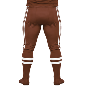 Tenue de football américain pour homme : Maillot athlétique à col en V avec pantalon rembourré de protection – Ensemble sportif pour équipe de ligue - Product Image 5