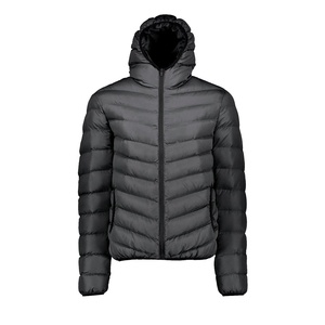 Manufacturer 2022 Custom Logo Winter New Puffy Men V Shape Suit Oversize <b>Bubble</b> <b>Coat</b> Quilt Filling Puffer Down Jacket With Butto - Product Image 5