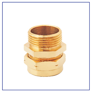 Conector industrial TRS de latón con prensaestopas de goma, resistente a la intemperie, para cable coaxial trenzado SWA, unidad de accesorio eléctrico de alta resistencia - Product Image 5