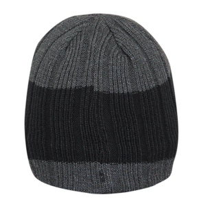 Gorro de Punto Unisex, 56-58 cm, Diseño de Bloques de Color, Gorro Casual de Invierno para Adultos, 100% Acrílico - Product Image 5