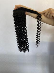 SHIN HAIRS Mèches bouclées de 8 à 60 pouces, couleur naturelle, densité 190%, cheveux humains vierges vietnamiens, double trame machine, pour femmes noires - Product Image 4