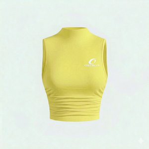 Ostriya Intl Último Estilo, Camiseta sin Mangas de Lona Tejida para Mujer, de Secado Rápido, Transpirable y Antiencogimiento, Colección de Verano, Ropa Deportiva Informal - Product Image 2