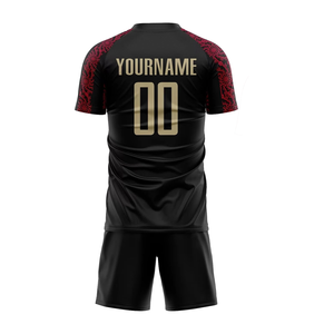 Soccer Team Uniform Breathable Quick Dry Football Jersey Shorts Lightweight Fabric for Indoor/Outdoor Sports Performance Custom - Product Image 2