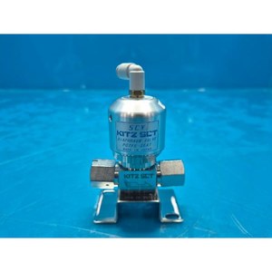 Vanne à diaphragme haute pureté KITZ-SCT 316L 10K-1/4 7205849240, utilisée telle qu'elle est, pièces d'équipement semi-conducteur d'occasion - Product Image 6