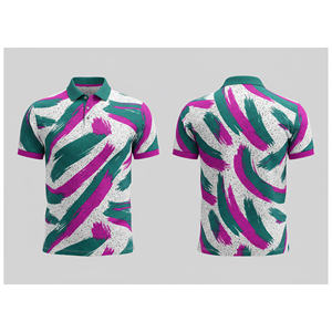 Polo Transpirable de Poliéster Sublimado para Uniformes de Equipo, para Hombres, Mujeres y Jóvenes, de Secado Rápido, Estilo Deportivo - Product Image 3