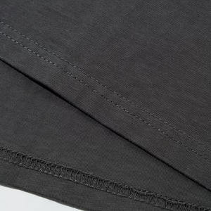 Heavy 100% Cotton Oversize <b>Tshirt</b> Blank Mock Neck Heavyweight Oversized Boxy T Shirt Cropped Boxy T Shirt Men - Product Image 5