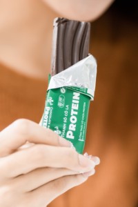 High Protein Energy Dark <b>Chocolate</b> Bar Infused With Coffee Beans For Healthy Snacks In Custom Packaging Box - Product Image 4