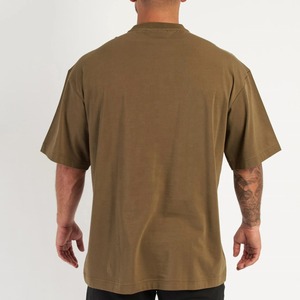 Plus Size Men's High Quality Short Sleeve Casual Shirt Loose Fit Turn-<b>down</b> Collar Summer Wear Solid Colour Woven Cotton Top - Product Image 2