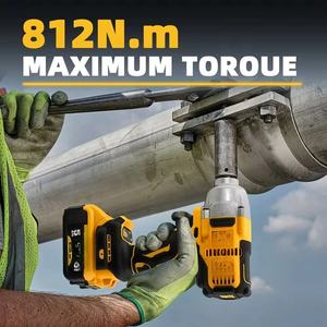 Llave <span class=keywords><strong>de</strong></span> impacto inalámbrica <span class=keywords><strong>Dewalt</strong></span> <span class=keywords><strong>de</strong></span> 1/2", 20 V, 21 V, 1000 Nm, sin escobillas, con ajuste <span class=keywords><strong>de</strong></span> tres velocidades para desmontar - Product Image 5