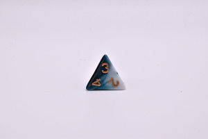 High Quality Epoxy Resin <b>Dice</b> <b>Set</b> with Unique Swirl Design for RPG Players Premium Craftsmanship - Product Image 4