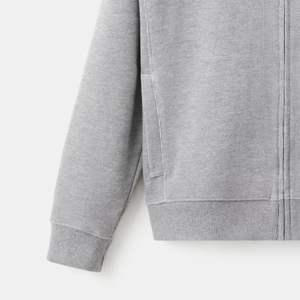 Sweat-shirts d'hiver pour hommes et femmes, 100% coton, qualité supérieure, à capuche zippée, en polaire surdimensionné, personnalisable avec impression en relief et broderie, OEM ODM - Product Image 3