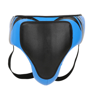 Protège-entrejambe confortable en cuir PU et cuir de vachette de haute qualité pour l'entraînement de Muay Thai, de boxe et de karaté - Protection durable - Product Image 4