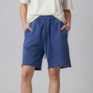 Shorts pour femmes de haute qualité, vintage, taille haute, respirants, 100% coton, avec dentelle brodée et volants, taille élastique, pour un usage quotidien décontracté - Product Image 6