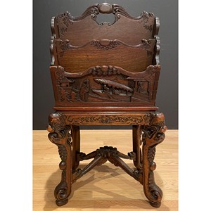 Revistero de Madera de Teca Hecho a Mano - Solución de Almacenamiento Decorativa al por Mayor - Product Image 1