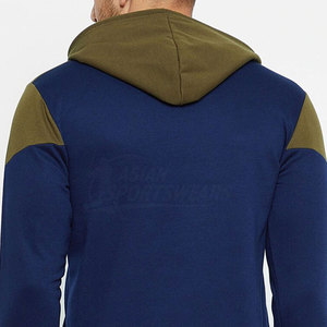 Derniers modèles de sweats à capuche pour hommes, nouveaux designs de vêtements pour hommes, tailles plus grandes, production OEM, sweats à capuche à manches longues - Product Image 6