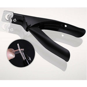 Cortauñas de acero inoxidable y acrílico en oferta, cortador de bordes de uñas con punta recta para uñas acrílicas, para dedos. - Product Image 4