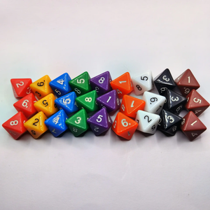 Resin Customizable Vibrant Developer Supplies Personalized Premium <b>Dice</b> Cube Multi-color Accessories for Board Games - Product Image 3