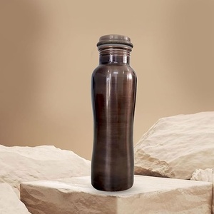 Pure Copper Water Bottle Handmade Drinking Bottle for Healthy Water Storage and Daily Hydration - Product Image 4