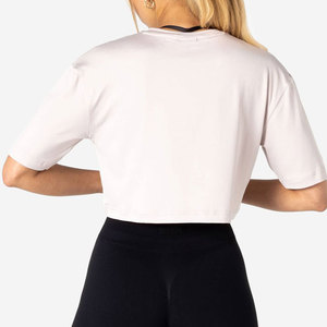 High Street Fashion <b>Crop</b> <b>Top</b> Pattern T-Shirt Women Hot Selling OEM Custom Clothing Manufacturer 100% Polyester T-Shirt O Neck - Product Image 6