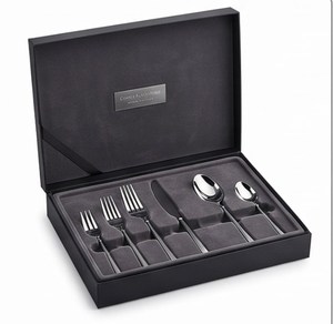 Ensemble de couverts minimalistes en acier inoxydable, finition miroir haute brillance, résistant à la rouille, pour mariage et dîner - Product Image 6