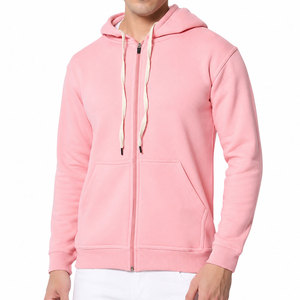 Sudaderas con capucha de invierno de marca privada con cremallera completa para hombre, tallas personalizadas, algodón/felpa, precio al por mayor, nuevo estilo 2026 - Product Image 1