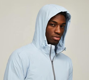 Chaqueta Cortavientos de Invierno para Hombre, con Capucha, Resistente al Agua, Ligera, Transpirable, de Secado Rápido, con Cierre, para Senderismo al Aire Libre - Product Image 5
