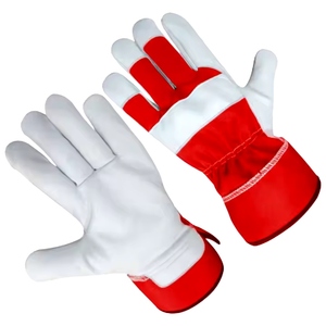 Guantes de Seguridad de Cuero Vacuno de Alto Rendimiento para Protección Industrial de las Manos para Trabajadores de la Construcción, Protección Personal - Product Image 5