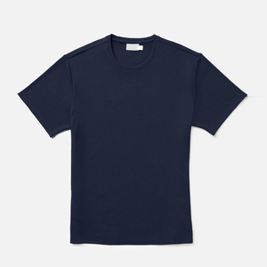 T-shirt pour homme en bambou à manches courtes, t-shirts pour homme durables, t-shirt ajusté, t-shirt bio pour homme à col rond - Product Image 2