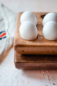 Wholesale Bulk Latest 2021 Stylish High Quality Wood Egg <b>Tray</b> Wooden Egg Serving <b>Tray</b> Breakfast Egg Holder Serving <b>Tray</b> by CH - Product Image 3