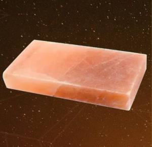 Tuile de sel rose de l'Himalaya 20x10x2.5cm, brique de sel naturelle pour la construction murale, salles de sauna, cuisson, plaque de cuisson, bloc de barbecue, vente en gros - Product Image 1