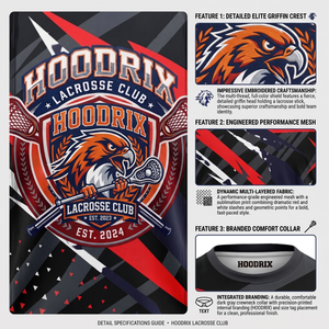 Wholesale Youth Lacrosse Shooting Shirts Quick Dry Breathable Mesh Sleeveless Training Tank <b>Top</b> Custom Logo Sportswear - Product Image 6