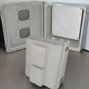 Caja de fibra de vidrio FRP, ligera, resistente a los rayos UV y no conductora, ideal para uso eléctrico y de telecomunicaciones - Product Image 1