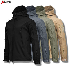 Custom Logo Men's Eco-Friendly Windproof Waterproof Softshell Jacket High Quality 2026 New Sports Streetwear <b>Winter</b> - Product Image 1