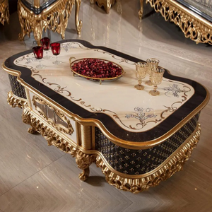 Juego de Sofás Tapizados en Madera de Teca de Lujo Royal Heritage, Tallados a Mano, Muebles Clásicos Europeos para Sala de Estar, Estilo Palacio Premium - Product Image 5