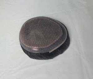 Peluca de Cabello Humano Australiano, Cabello Virgen Remy, Prótesis Capilar China, Toupee Taz Hair BD, Ondas Suaves, Ondas Profundas, Lace Front - Product Image 3