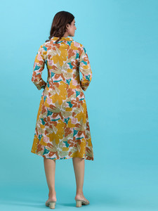 Robe midi unisexe décontractée pour femme, col rabattu, respirante, col en V, sans manches, écologique, ajourée, vente en gros - Product Image 2