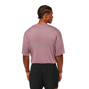Camiseta Deportiva Oversize para Hombre, Transpirable, de Alto Rendimiento, para Entrenamiento, Ajuste Holgado, Color Rosa Claro - Product Image 2