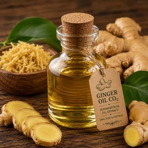 Huile de gingembre 100% pure pressée à froid |   Huile essentielle de Zingiber Officinale - Product Image 2
