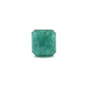 Loose 5 Carat Natural Zambian Emerald Emerald Cut Gemstone for Fine Jewelry - Product Image 2