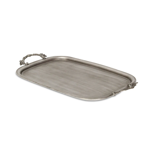 Plateau de service en métal fait main de qualité supérieure avec compartiment pour couverts, design écologique et durable pour mariage, restaurant, à prix avantageux - Product Image 2