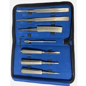 Ensemble de 7 éleveurs dentaires pour chevaux, instruments d'extraction dentaire vétérinaire, acier inoxydable, qualité américaine et européenne. - Product Image 4