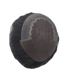 Taz Hair BD - Peluca de Cabello Humano Remy Indio para Hombre, Ondulado Profundo, con Frente de Encaje - Alibaba Bangladesh - Product Image 2