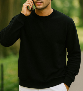 Sudadera de Invierno Extra Grande para Hombre, al Por Mayor, OEM, a la Moda, Mangas Regulares, Cuello Redondo, Mejores Precios, 100% Algodón, 450 GSM - Product Image 4