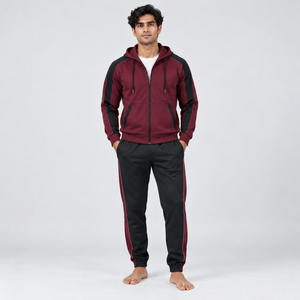 Chándal Duradero para Hombre Hecho con Tela Ligera que Ofrece un Ajuste Cómodo y una Sensación Ligera para Actividades Diarias - Product Image 4