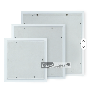 แผงประตูตรวจสอบอลูมิเนียมแบบกดเปิด ขนาด 200x200 มม. สำหรับงานซ่อมบำรุงฝ้าเพดานและผนังโรงแรม - Product Image 5