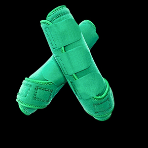 Venta al por mayor, gran oferta: Botas de tendón para patas delanteras de caballo, de lujo, personalizables, de algodón, duraderas y resistentes, marca Tack, para equitación deportiva. - Product Image 5