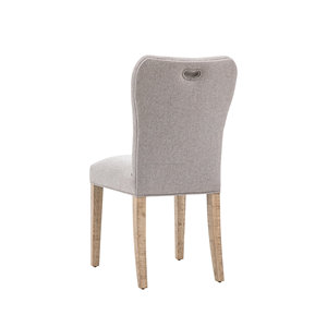 Ensemble de table à manger en bois traditionnel avec 4 chaises rembourrées, finition antique, design de dossier solide, pour la salle à manger à domicile - Product Image 6