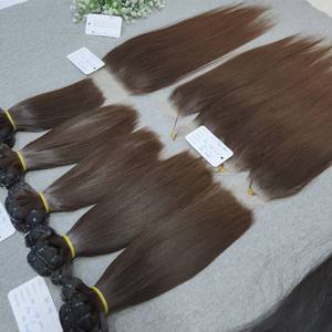 Machine Double Weft Weaving | Factory | High Quality Virgin Hair | Baby | Full Ends | 8 Inches | No <b>Tangle</b> No Shedding - Product Image 5