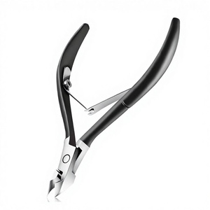 ที่ตัดเล็บหนังสีดำทำจากเหล็กแบบสากลสำหรับใช้นิ้วเป็นมิตรกับสิ่งแวดล้อม - Product Image 1